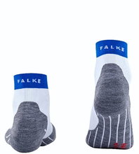 Falke Laufsocke RU4 Endurance Short (mittelstarke Polsterung) weiss/blau/grau Herren - 1 Paar